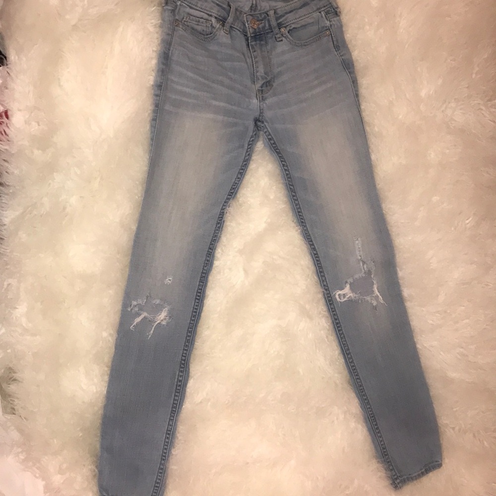 Abercrombie Ripped Jeans